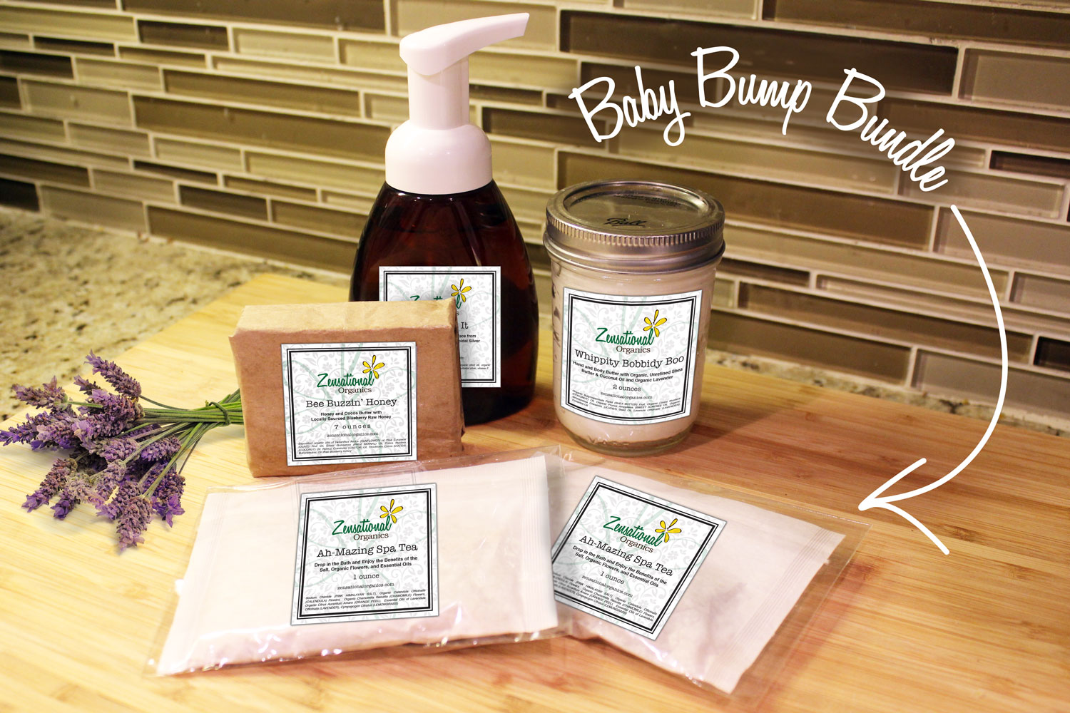 Zensational Organics' Baby Bump Bundle | Bottles & Banter