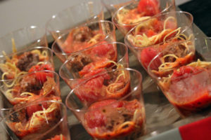 Individual Spaghetti & Meatball Cups
