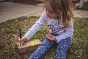 independent play rock painting