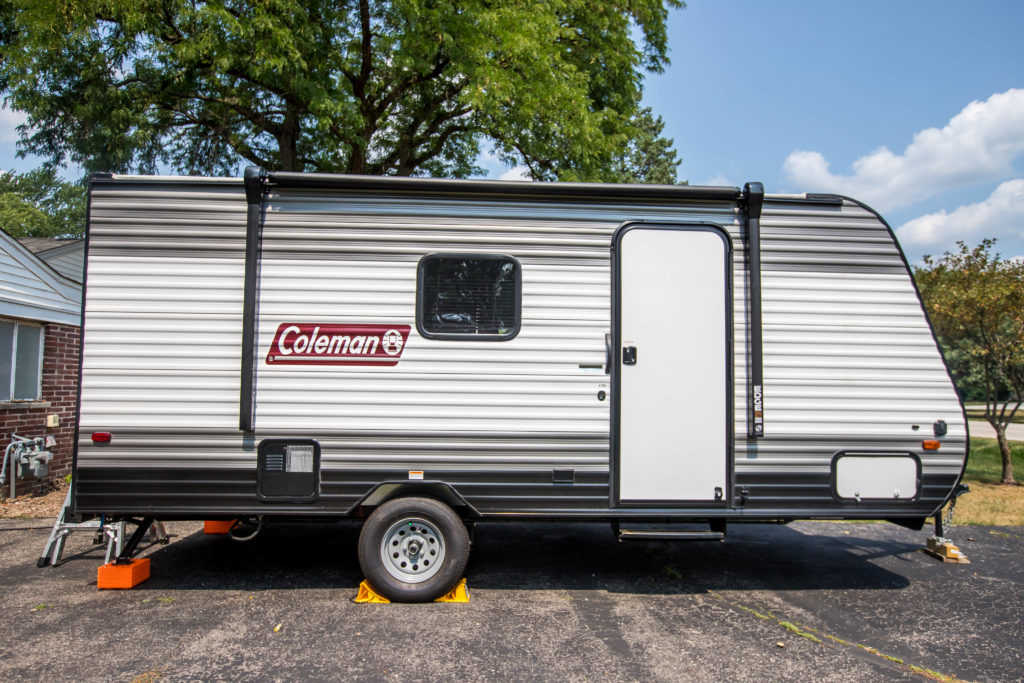 coleman light travel trailers