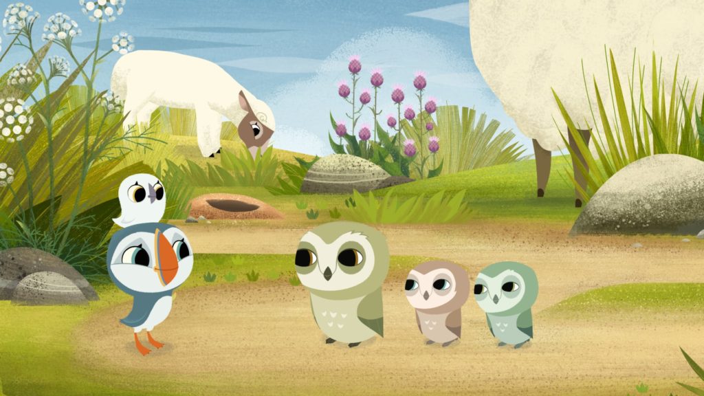 Puffin Rock on netflix educational tv show for kids