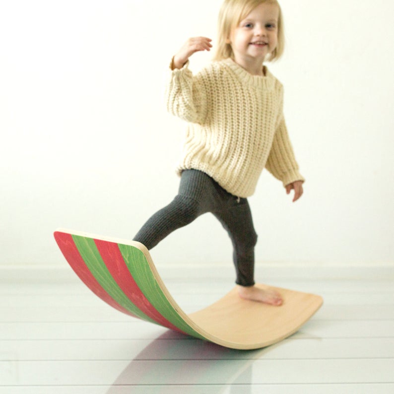 Wooden Balance Board Bunny Hopkins Toys | gifts for toddlers who have everything