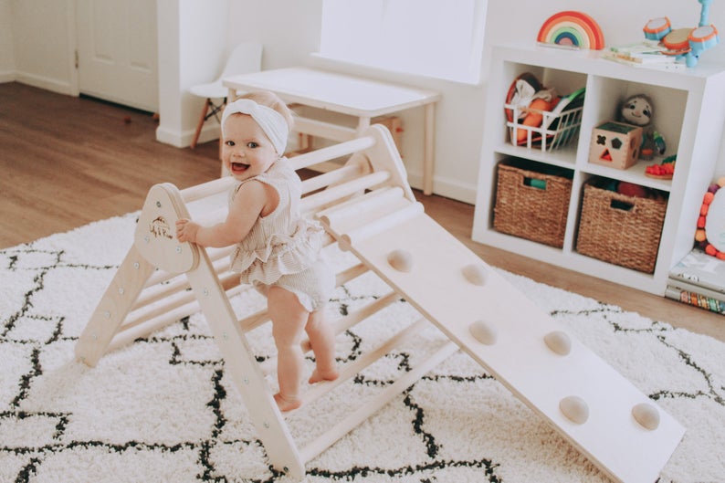 Indoor Climber Triangle by Lily & River | Gifts for Toddlers who have everything