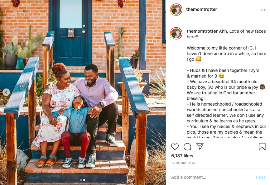 themomtrotter best family instagram accounts