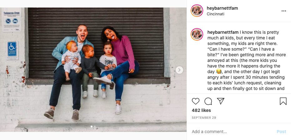 heybarnettfam | family instagrammers from Cincinnati