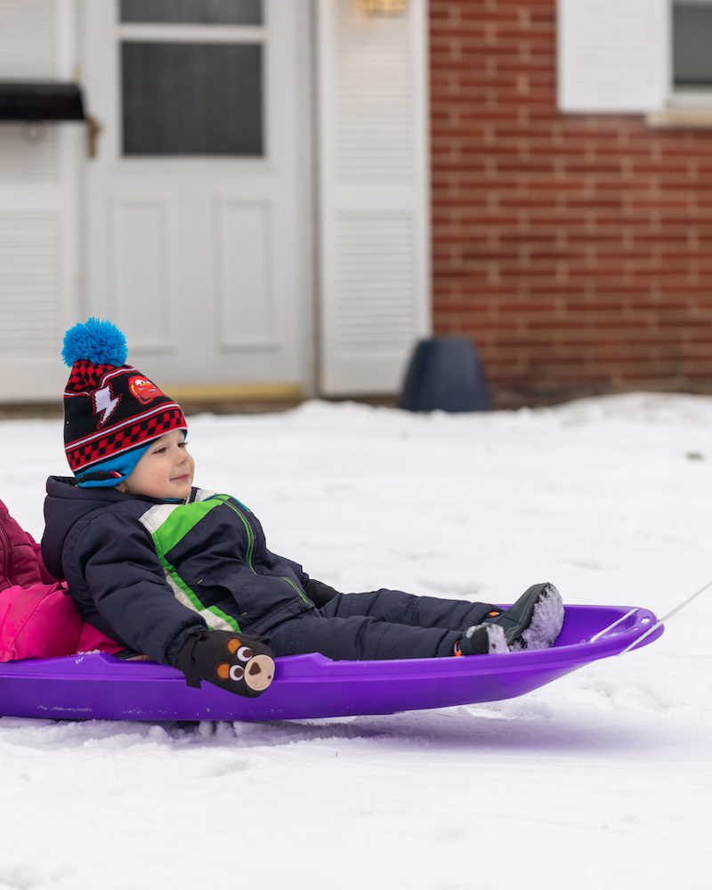 Why Playing Outside in Winter Weather is Important for Kids