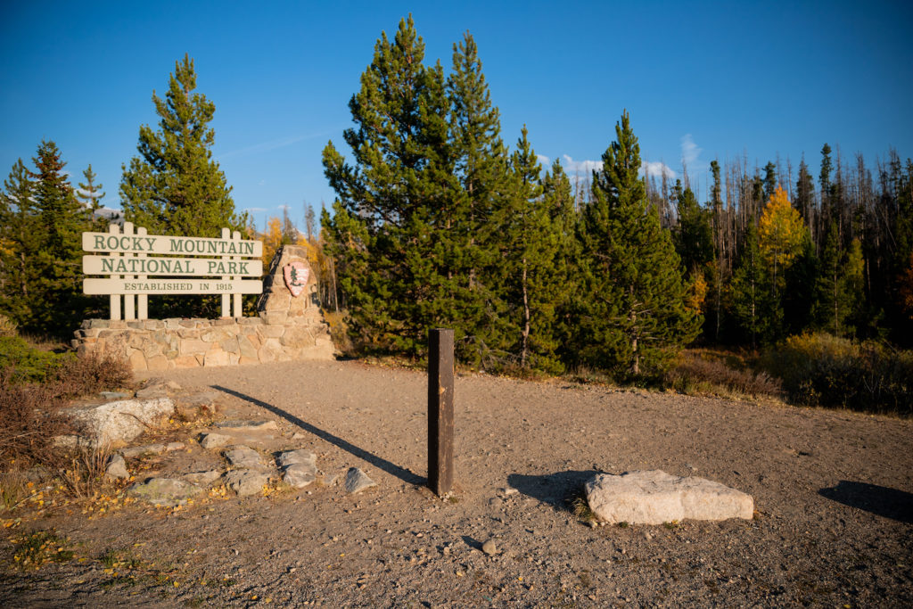 Rocky Mountain National Park fall camping