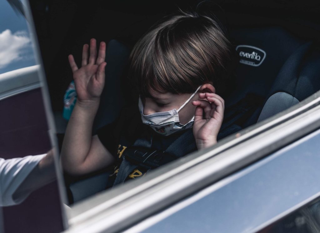 Child in car seat | toddler talks nonstop