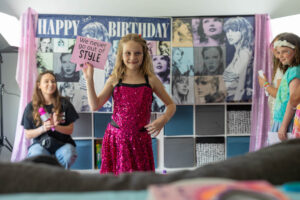 runway fashion show taylor swift birthday party